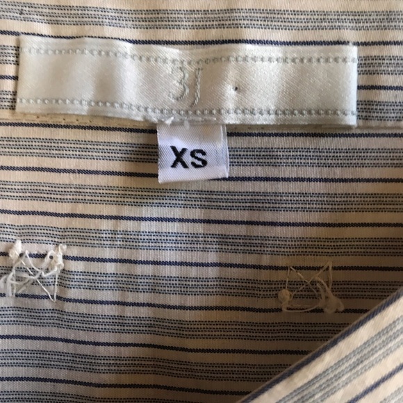 3J Workshop Johnny Was Striped Peasant Shirt Dress - Picture 5 of 8